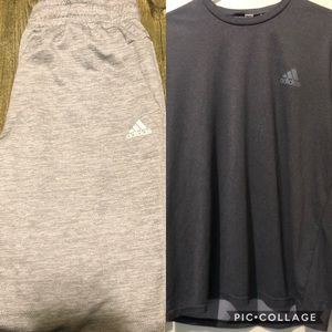 Adidas workout Joggers & Long Sleeve Bundle!